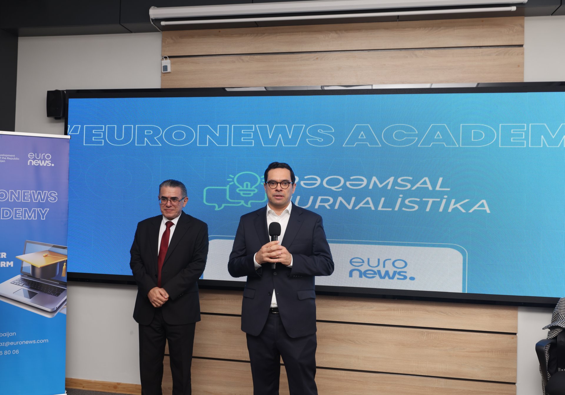 “Euronews Academy” layihəsi çərçivəsində “Rəqəmsal Jurnalistika” mövzusunda təlim proqramına başlanıb (FOTO)