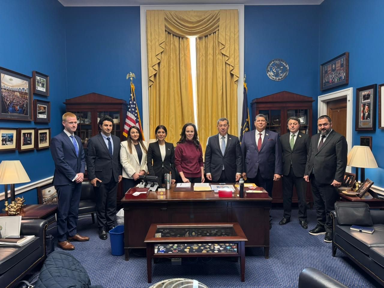 Azərbaycan nümayəndə heyəti ABŞ-də səfərdədir (FOTO)