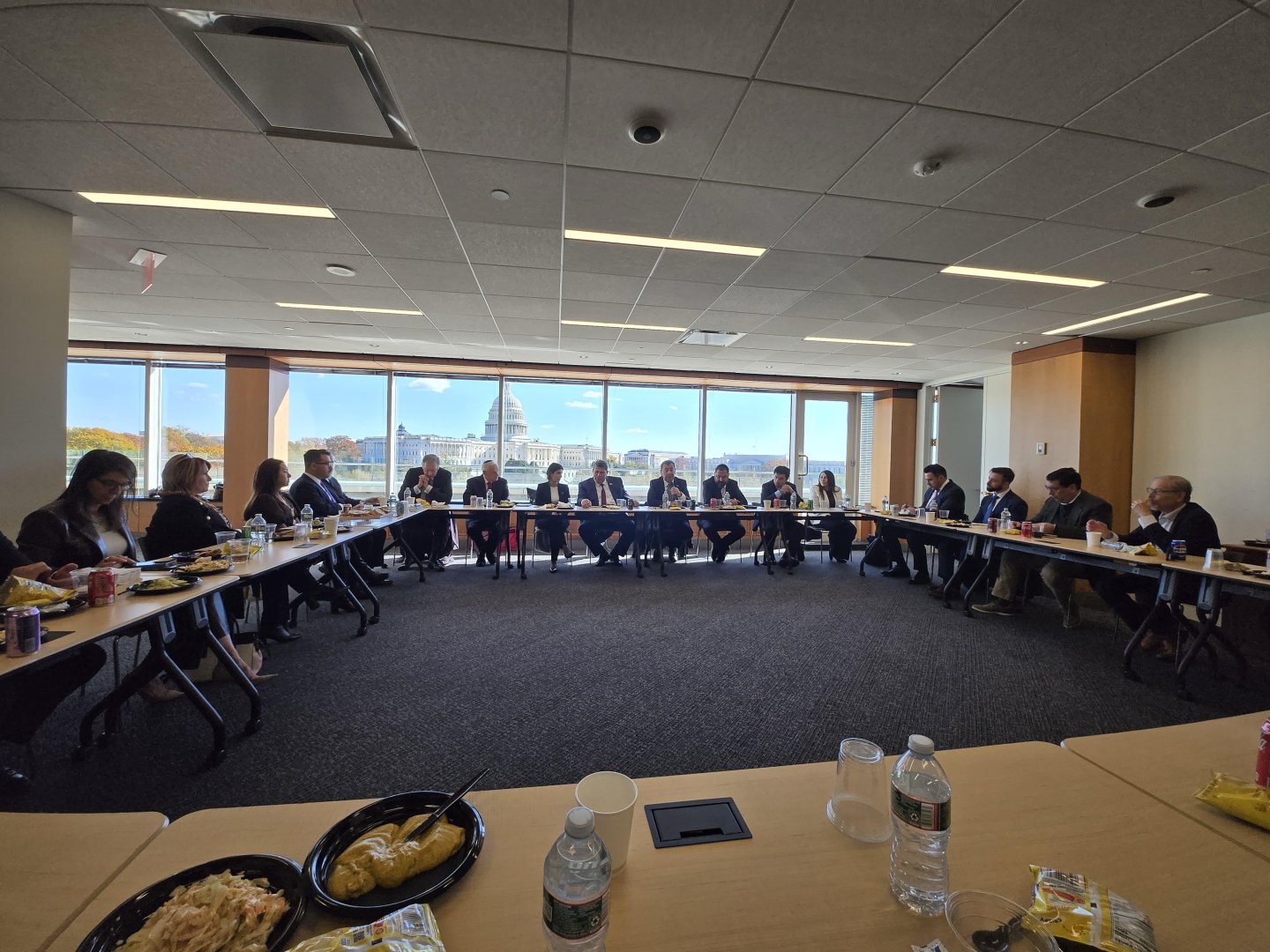 Azərbaycan nümayəndə heyəti ABŞ-də səfərdədir (FOTO)