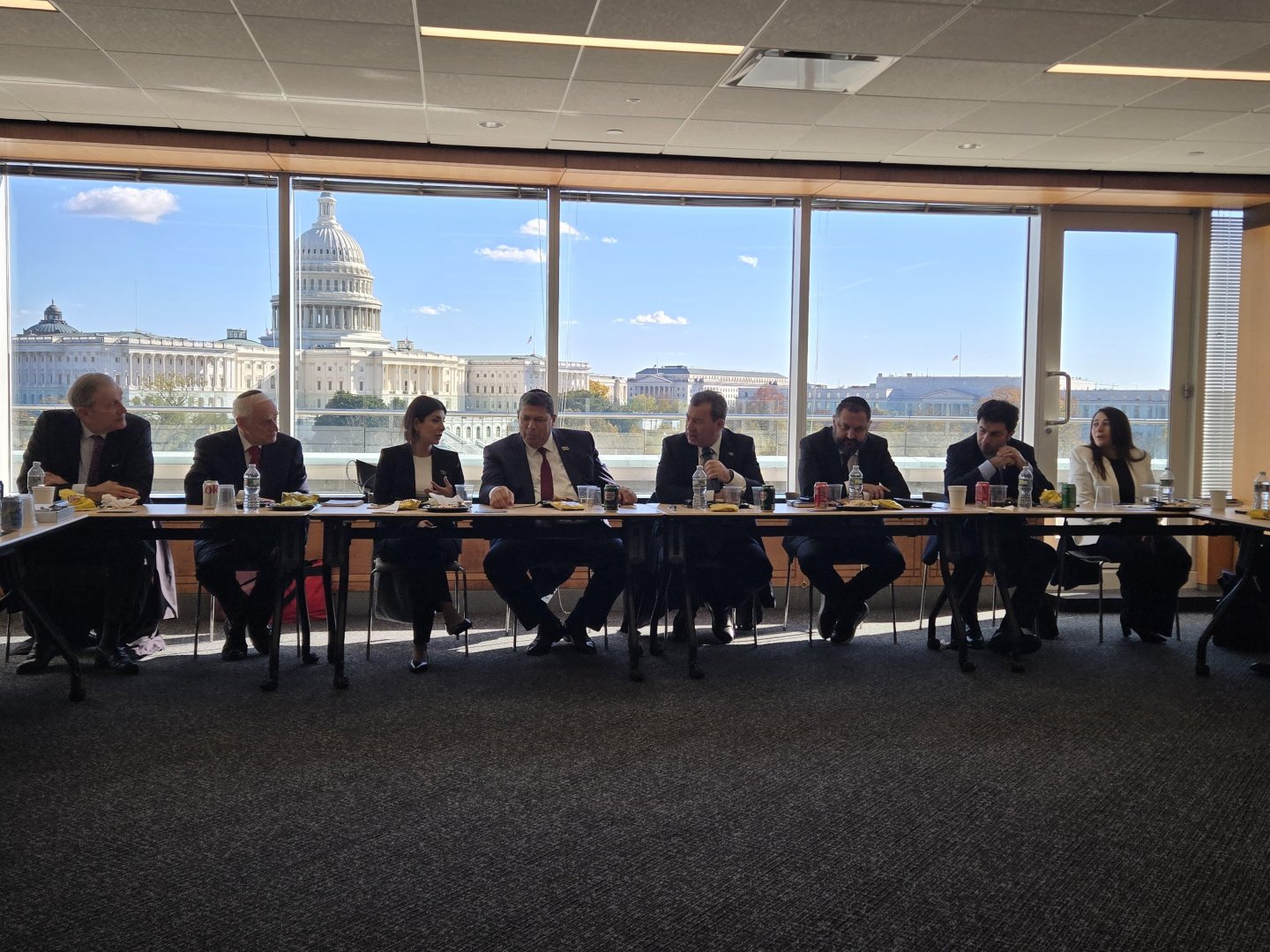 Azərbaycan nümayəndə heyəti ABŞ-də səfərdədir (FOTO)