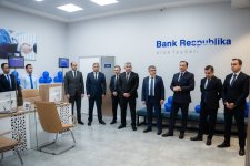 Bank Respublika inkişafını davam etdirir: Göyçayda 40-cı filialını istifadəyə verdi (FOTO)