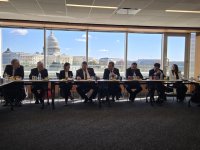 Azərbaycan nümayəndə heyəti ABŞ-də səfərdədir (FOTO)