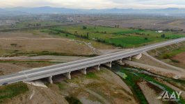 Bakı–Ələt–Qazax magistralının sonuncu hissəsinin genişləndirilməsi yekunlaşmaq üzrədir (FOTO)