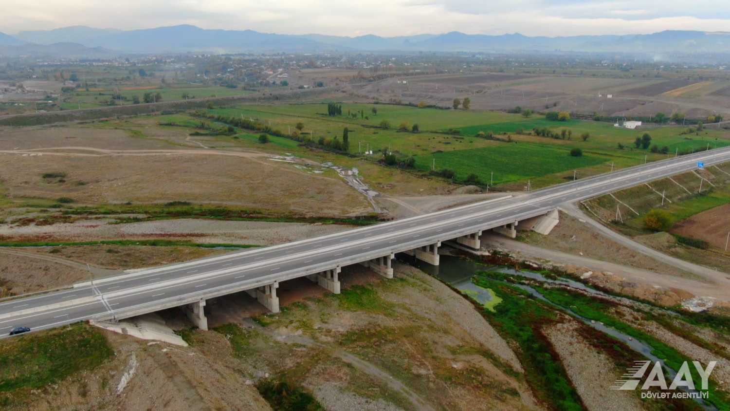 Bakı–Ələt–Qazax magistralının sonuncu hissəsinin genişləndirilməsi yekunlaşmaq üzrədir (FOTO)