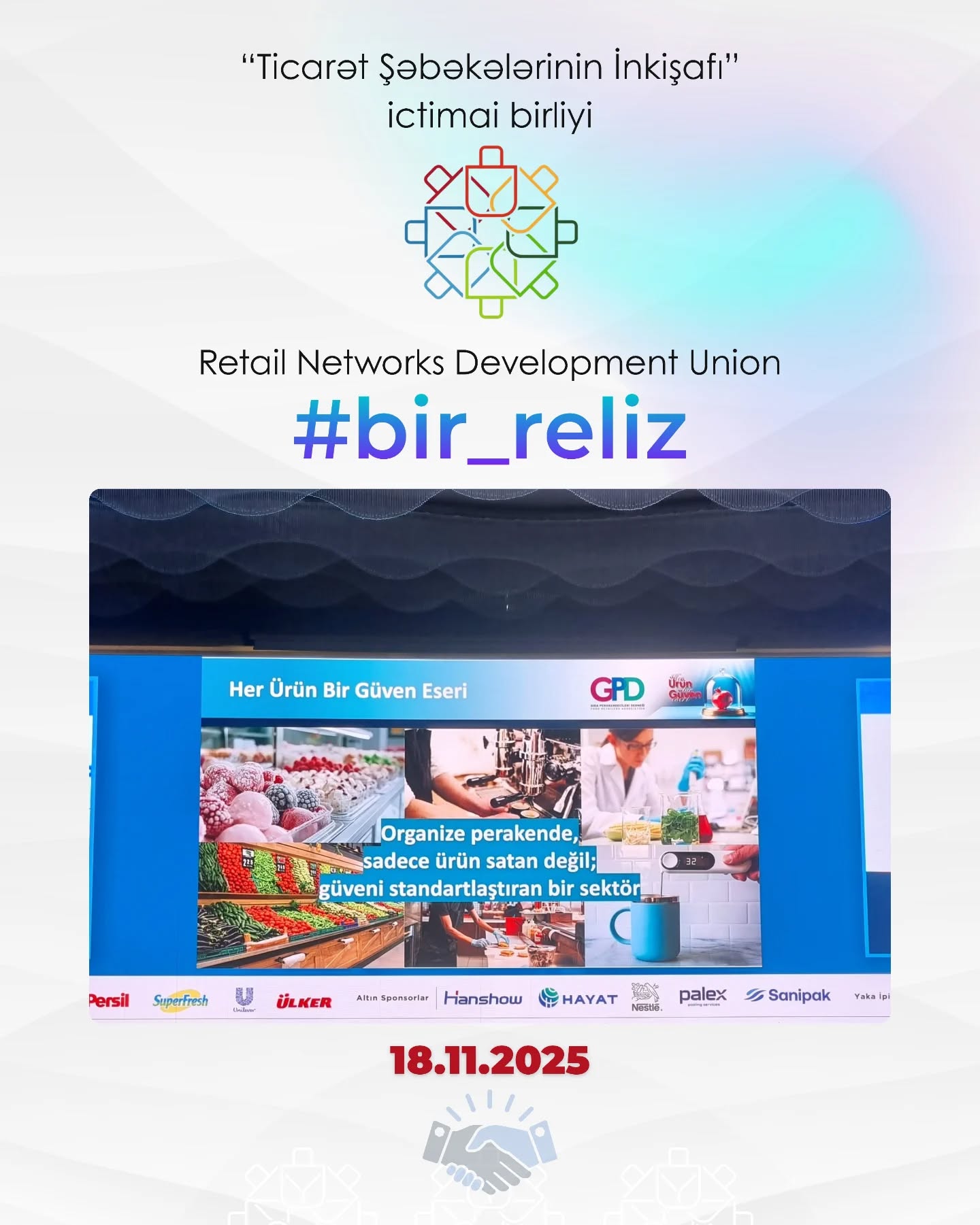 "Ticarət Şəbəkələrinin İnkişafı" ictimai birliyi Türkiyə Qida Pərakəndəçiləri Dərnəyi ilə niyyət protokolu imzalayıb (FOTO)