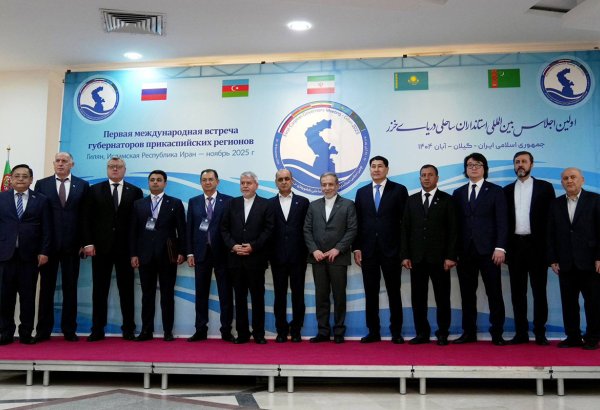 İranda Xəzəryanı ölkələrin nümayəndələrinin görüşü olub (FOTO)