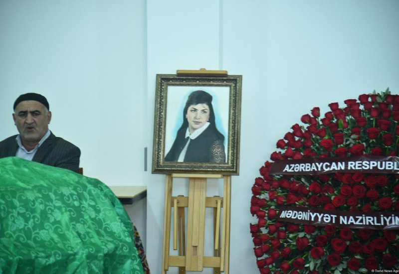 Xalq artisti Roza Cəlilova dəfn edilib (FOTO) (YENİLƏNİB)