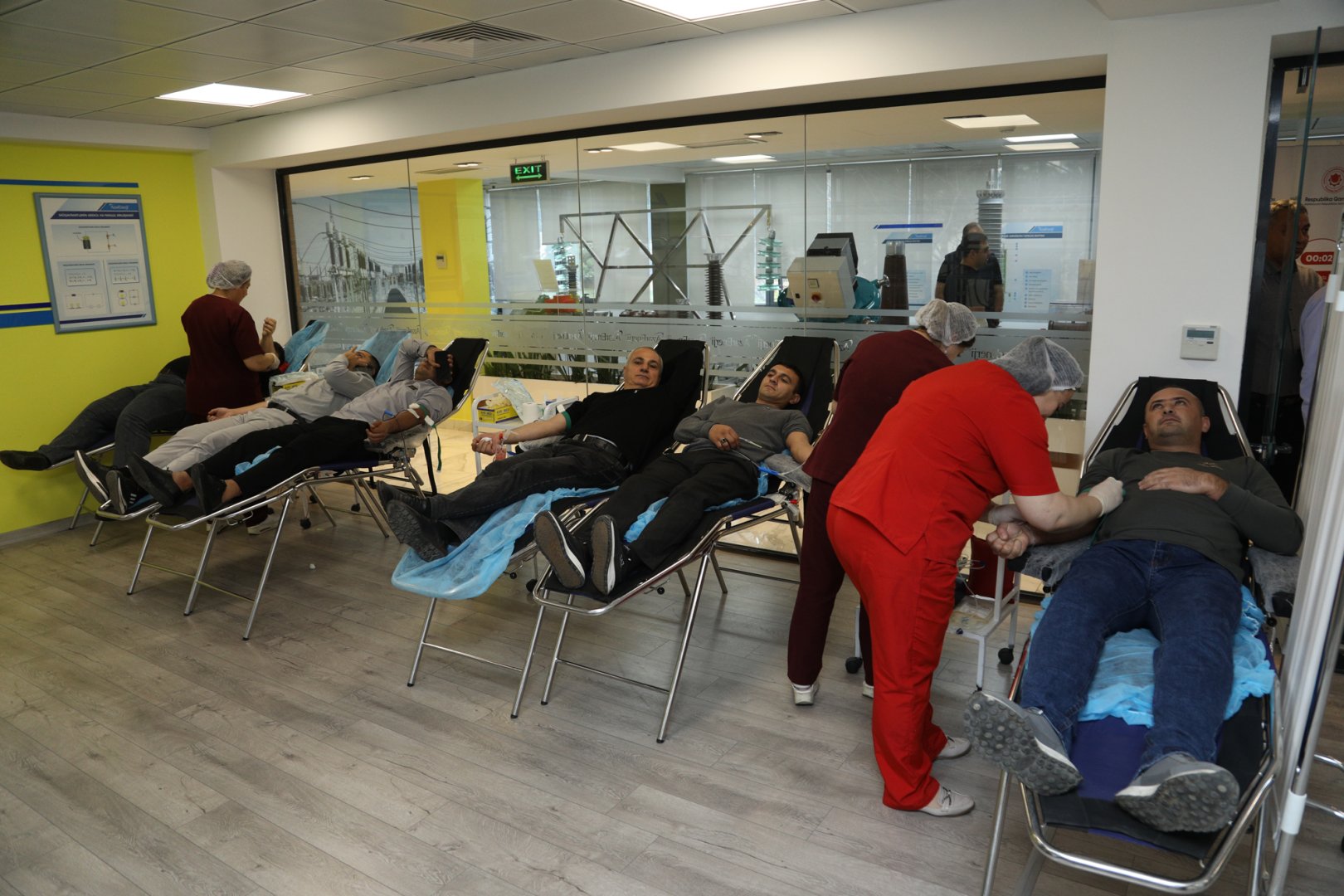 “AzərEnerji”də qanvermə aksiyası keçirildi (FOTO)