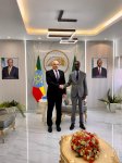 Prezidentin xüsusi tapşırıqlar üzrə nümayəndəsi Elçin Əmirbəyov Efiopiyada işgüzar səfərdə olub (FOTO)