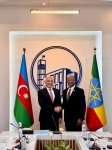 Prezidentin xüsusi tapşırıqlar üzrə nümayəndəsi Elçin Əmirbəyov Efiopiyada işgüzar səfərdə olub (FOTO)