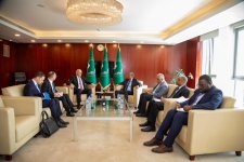 Prezidentin xüsusi tapşırıqlar üzrə nümayəndəsi Elçin Əmirbəyov Efiopiyada işgüzar səfərdə olub (FOTO)