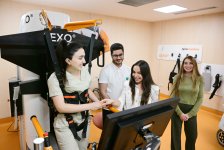 Yeni Klinikada Yeni Robotik Reabilitasiya və Sümük İliyi Transplantasiyası mərkəzlərinin açılış mərasimi olub (FOTO)