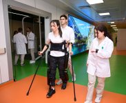 Yeni Klinikada Yeni Robotik Reabilitasiya və Sümük İliyi Transplantasiyası mərkəzlərinin açılış mərasimi olub (FOTO)
