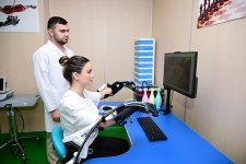 Yeni Klinikada Yeni Robotik Reabilitasiya və Sümük İliyi Transplantasiyası mərkəzlərinin açılış mərasimi olub (FOTO)