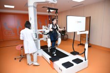 Yeni Klinikada Yeni Robotik Reabilitasiya və Sümük İliyi Transplantasiyası mərkəzlərinin açılış mərasimi olub (FOTO)