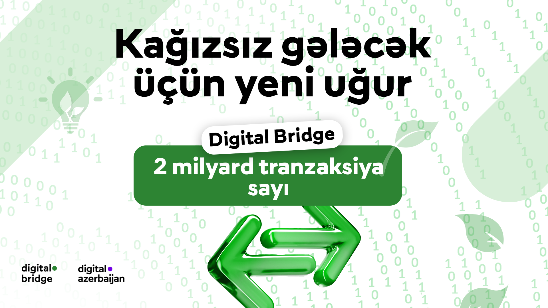 Dövlət qurumları arasında məlumat mübadiləsinin həcmi 2 milyardı keçib