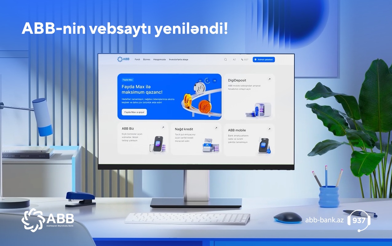 ABB yeni korporativ saytını təqdim etdi!