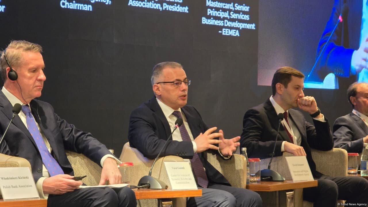 Bakıda IX Beynəlxalq Bankçılıq Forumu keçirilir (FOTO)