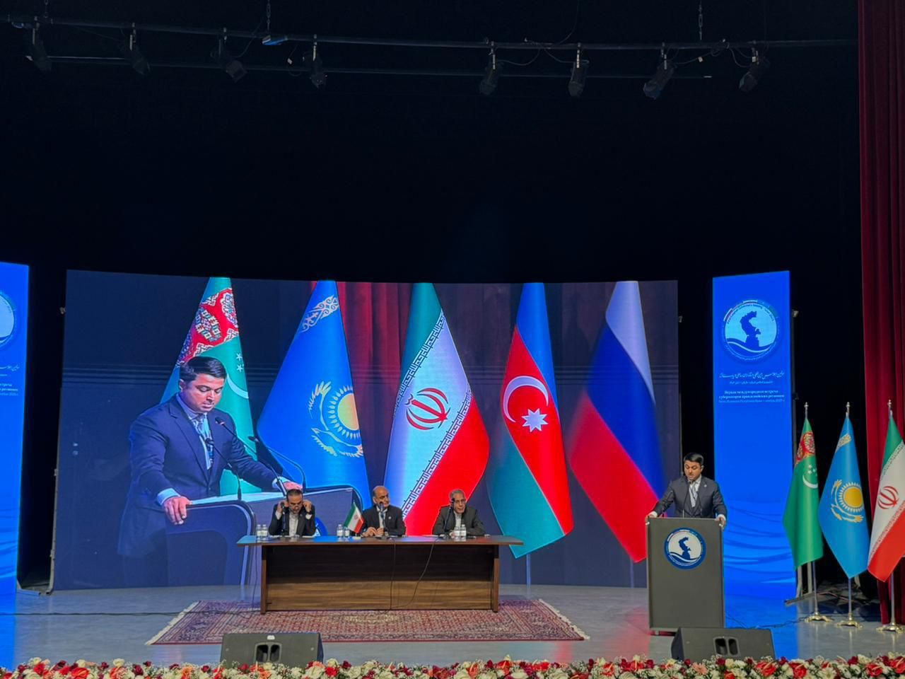 İranda Xəzəryanı ölkələrin nümayəndələrinin görüşü olub (FOTO)