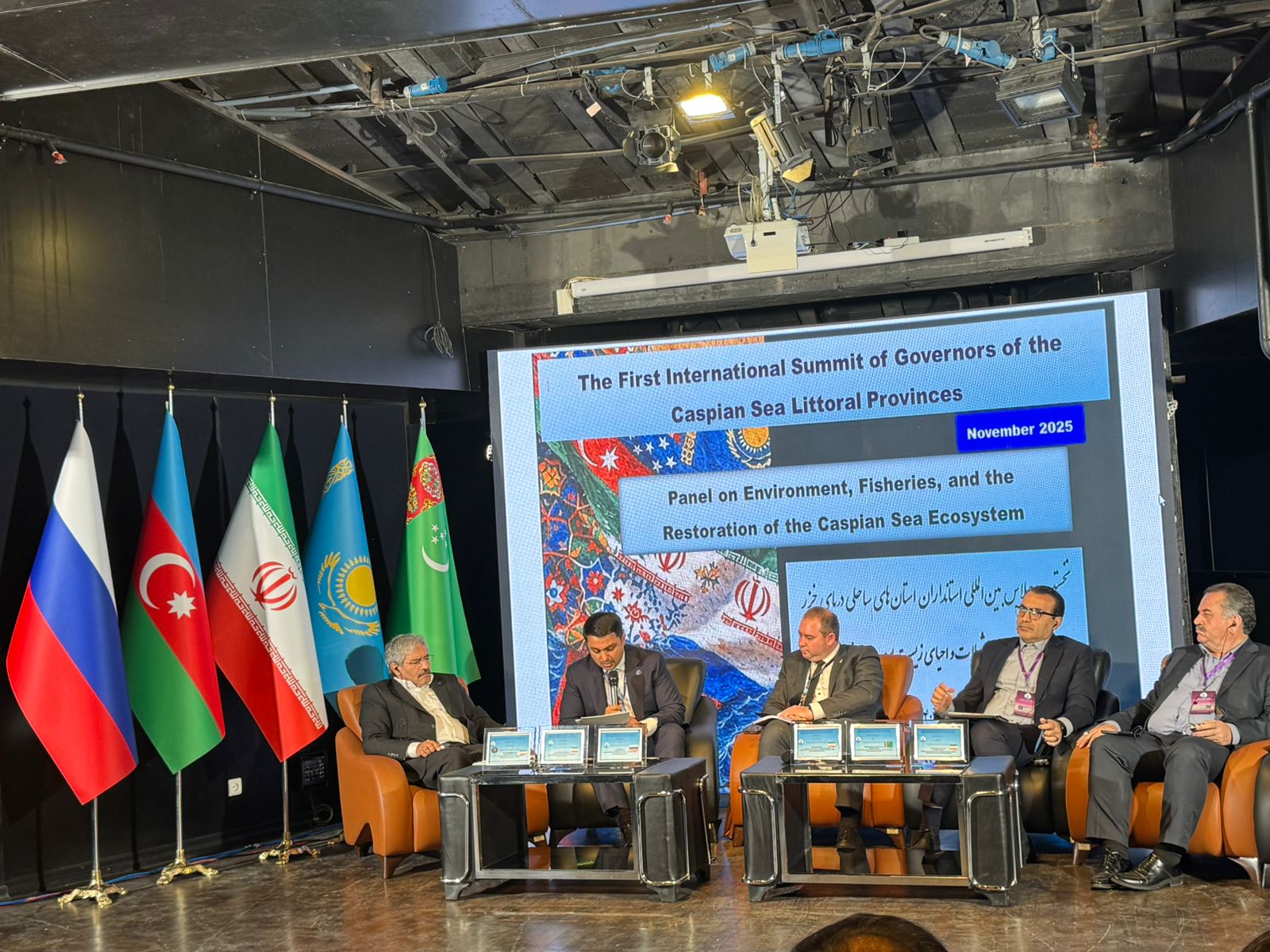 İranda Xəzəryanı ölkələrin nümayəndələrinin görüşü olub (FOTO)