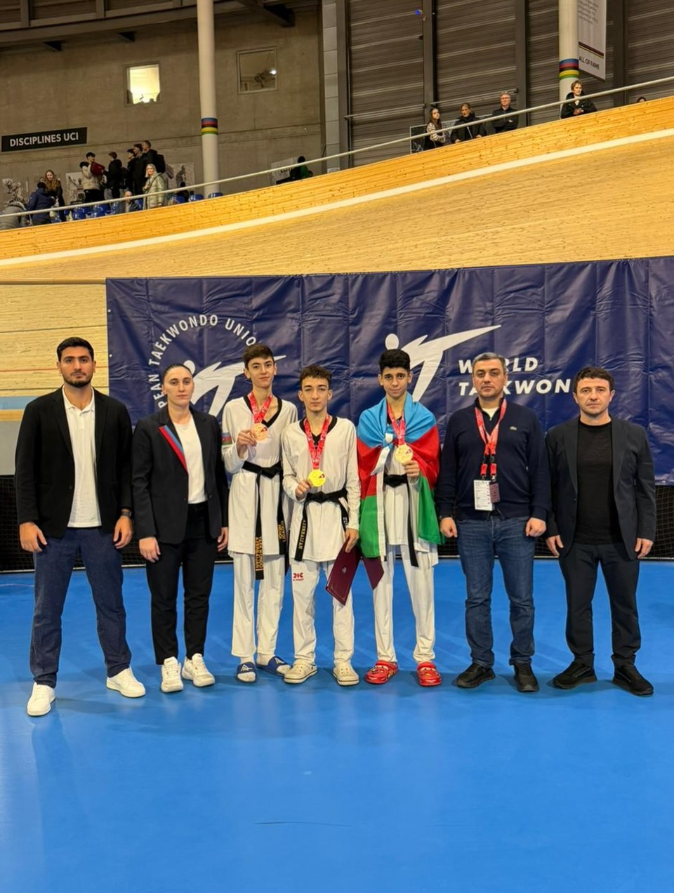 Azərbaycan taekvondoçuları 1 qızıl və 2 bürünc medal qazanıblar (FOTO)