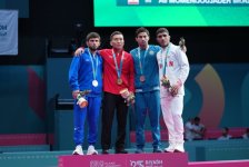Azərbaycan güləşçiləri İslam Oyunlarında daha 3 medal qazanıblar (FOTO)