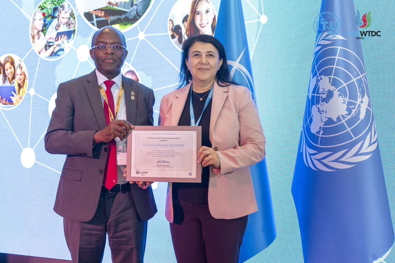 “WTDC-25” çərçivəsində Qadınlar Şəbəkəsinin tədbiri keçirilib (FOTO)