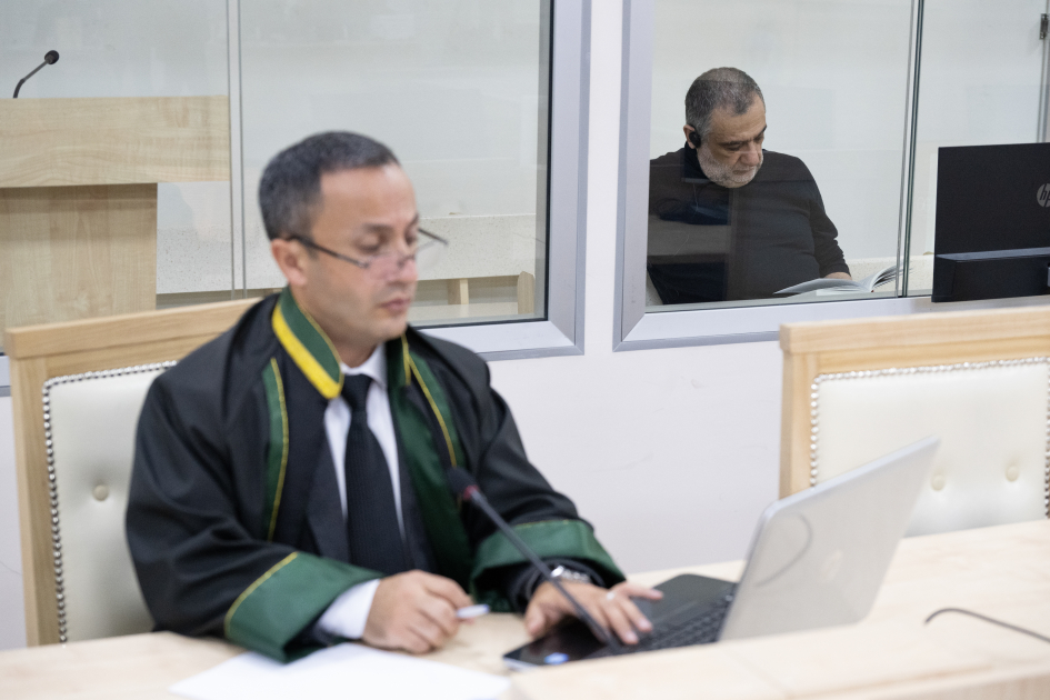 Ruben Vardanyanın məhkəməsində ifadələr dinlənilib (FOTO)