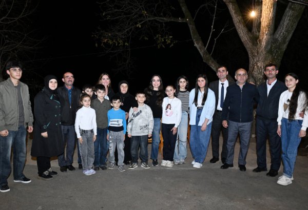 Leyla Əliyeva və Arzu Əliyeva Astarada Pəncəli Teymurovun ailəsini ziyarət ediblər (FOTO)