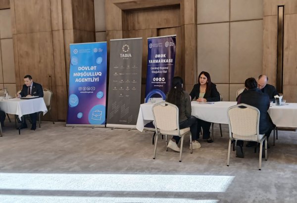 Ağdamda növbəti əmək yarmarkası təşkil edilib (FOTO)