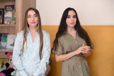 Heydər Əliyev Fondunun vitse-prezidenti Leyla Əliyeva Lənkəranda internat məktəbində olub (FOTO)