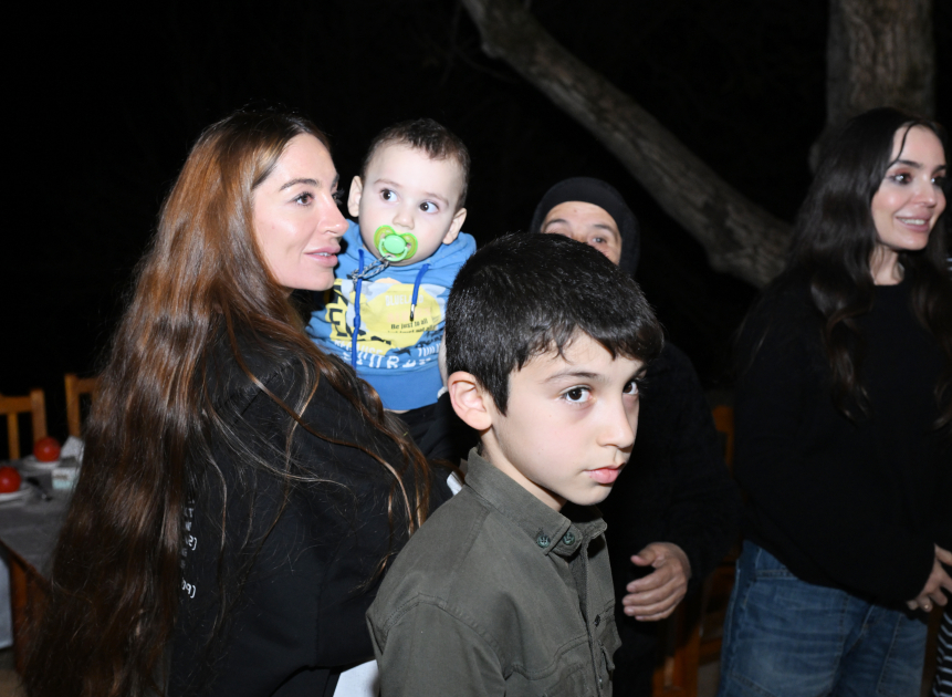 Leyla Əliyeva və Arzu Əliyeva Astarada Pəncəli Teymurovun ailəsini ziyarət ediblər (FOTO)