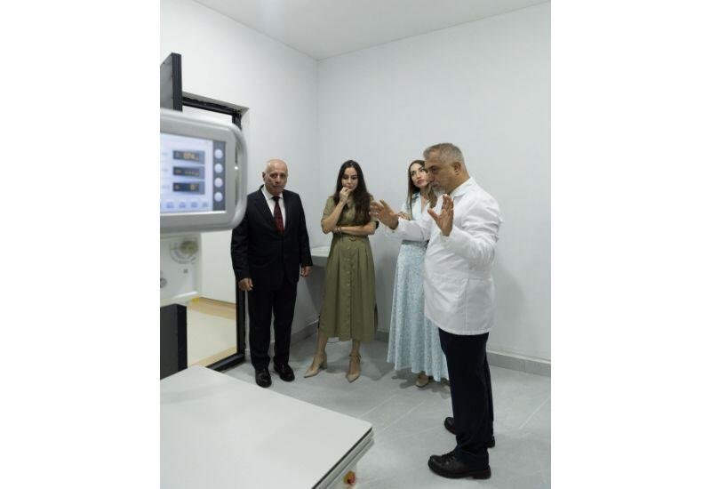 Leyla Əliyeva və Alena Əliyeva Lənkəran Dövlət Universitetinin nəzdində yaradılmış Baytarlıq Klinikası ilə tanış olublar (FOTO)