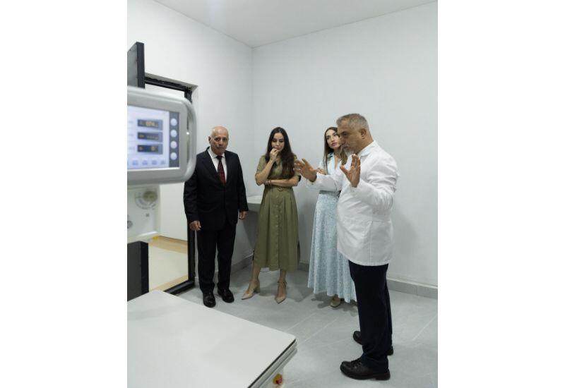 Leyla Əliyeva və Alena Əliyeva Lənkəran Dövlət Universitetinin nəzdində yaradılmış Baytarlıq Klinikası ilə tanış olublar (FOTO)