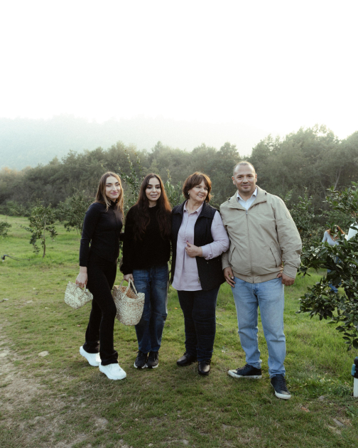 Leyla Əliyeva, Arzu Əliyeva və Alena Əliyeva Lənkəranda fermer təsərrüfatı ilə tanış olublar (FOTO)