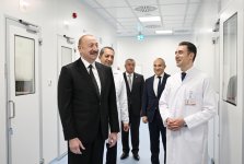 Prezident İlham Əliyev dərman preparatları istehsalı müəssisəsinin açılışında iştirak edib (FOTO)