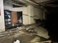 Yasamalda yanğın baş verən binanın elektrik şaxtasından FOTOLAR