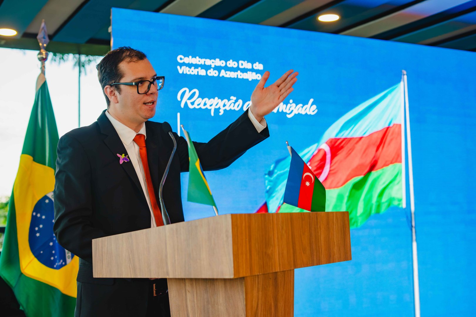 Braziliyada Azərbaycanın şanlı Zəfərindən bəhs olunub (FOTO)