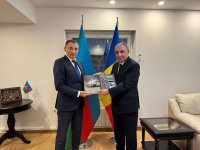 Kamran Əliyevin rəhbərlik etdiyi nümayəndə heyəti Rumıniyada işgüzar səfərdədir (FOTO)