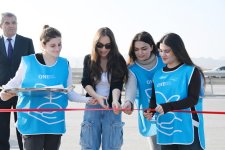 Heydər Əliyev Fondunun vitse-prezidenti Leyla Əliyeva Qaradağda yeni parkın açılışında iştirak edib (FOTO)