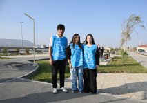 Heydər Əliyev Fondunun vitse-prezidenti Leyla Əliyeva Qaradağda yeni parkın açılışında iştirak edib (FOTO)