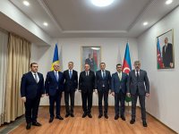 Kamran Əliyevin rəhbərlik etdiyi nümayəndə heyəti Rumıniyada işgüzar səfərdədir (FOTO)