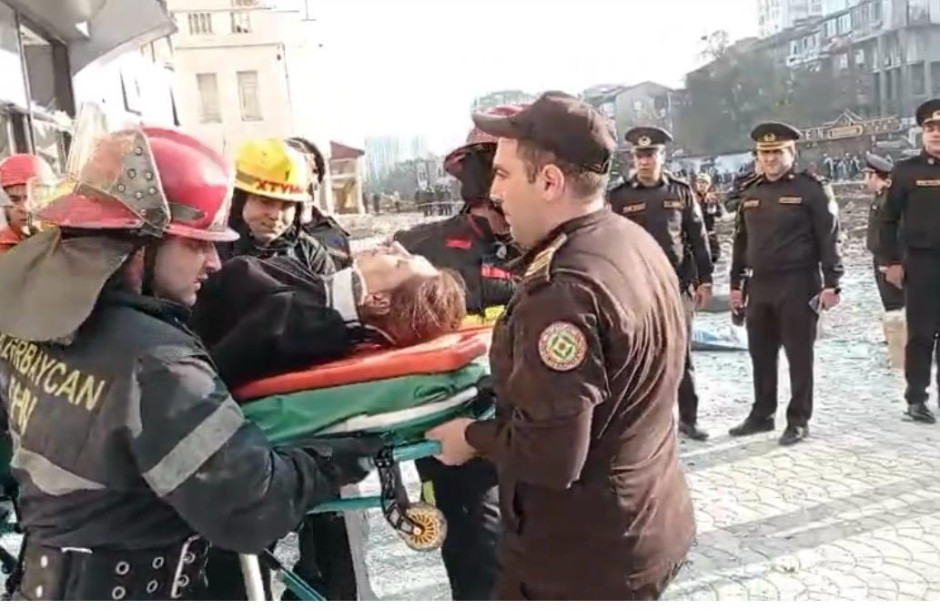Nərimanovdakı partlayışda 7 nəfər xilas edilib - (FOTO/VİDEO) (YENİLƏNİB)