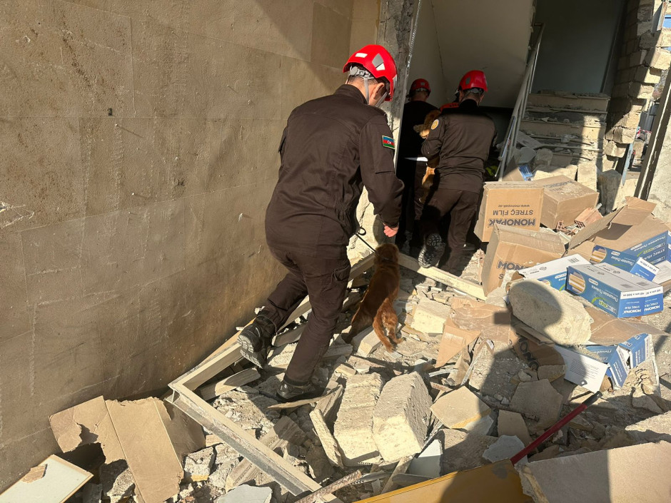 Nərimanovdakı partlayışda 7 nəfər xilas edilib - (FOTO/VİDEO) (YENİLƏNİB)