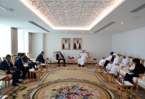 Dohada Azərbaycan-Qətər Birgə Biznes Şurasının ilk iclası keçirilib (FOTO)