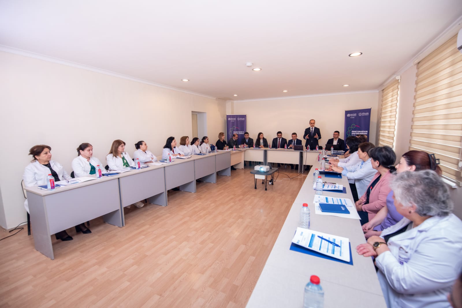 ÜST Şamaxı və Bərdədə təlimlər təşkil edib (FOTO)