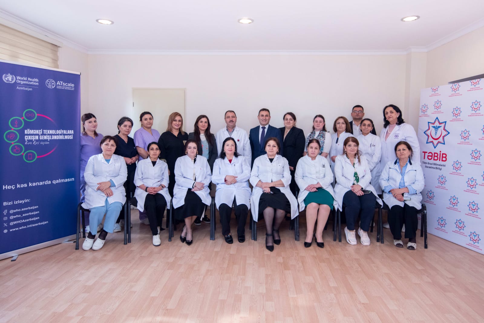 ÜST Şamaxı və Bərdədə təlimlər təşkil edib (FOTO)