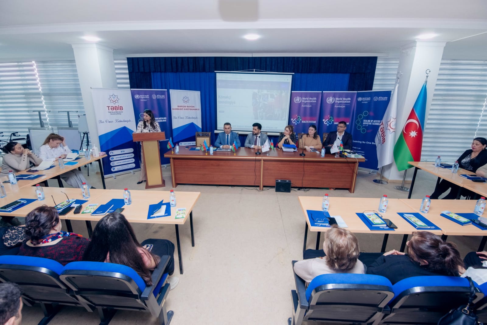 ÜST Şamaxı və Bərdədə təlimlər təşkil edib (FOTO)