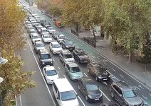 Sürücülərin NƏZƏRİNƏ: Paytaxtın bir sıra yollarında tıxac var - SİYAHI (FOTO)