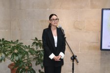 ABŞ-də yaşayan soydaşımızın İçərişəhərdə rəsm sərgisi keçirilib (FOTO)